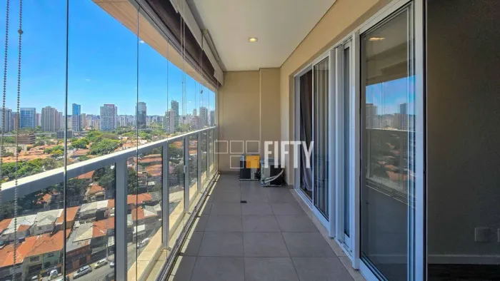 Apartamento com 1 dormitório para alugar, 55 m² por R$ 5.845,00/mês - Brooklin - São Paulo