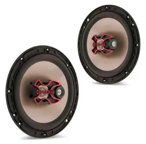 Alto Falante Triaxial Bravox 6 Polegadas B3x60x 100rms Par