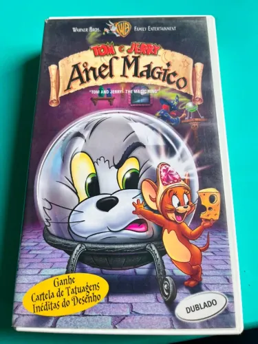 VHS Tom & Jerry - O Anel Mágico - Dublado