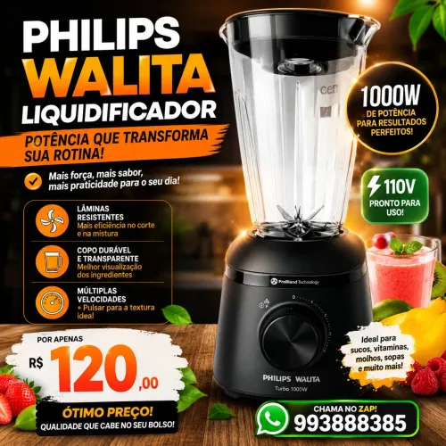 Liquidificador Philips Walita