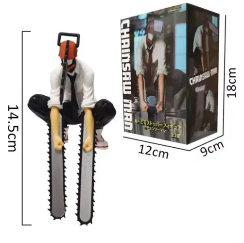 Boneco Action Fugure Chainsaw Man