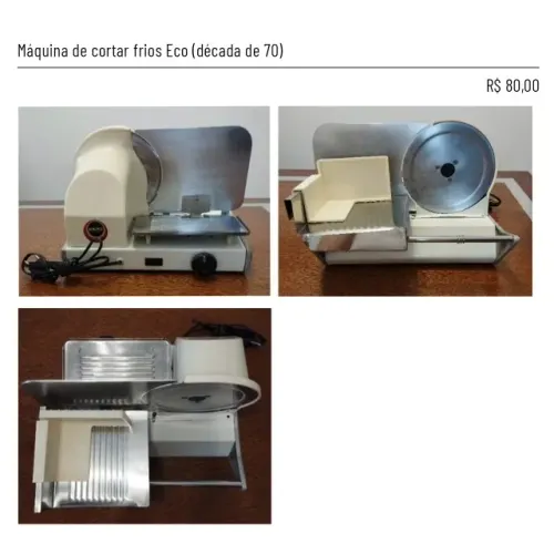 Máquina de cortar frios ECO (década de 70)