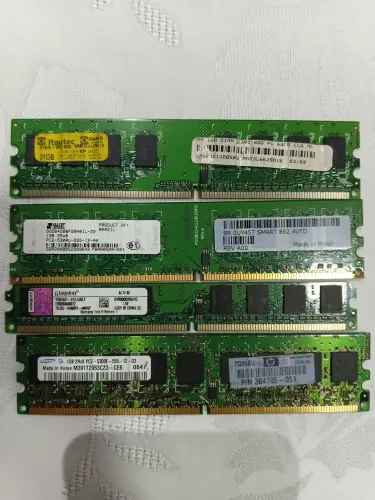 Memória ram ddr2 1gb desktop preço unitário 