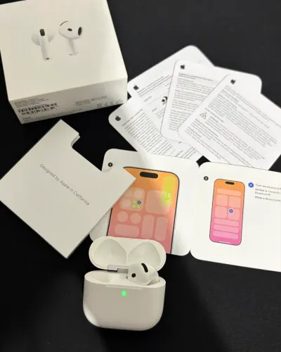 AirPods 4 Original Apple Sem Cancelamento de Ruído | Fone Direito + Estojo + NF