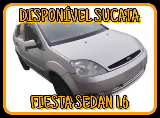 Sucata fiesta sedan 1.6 
