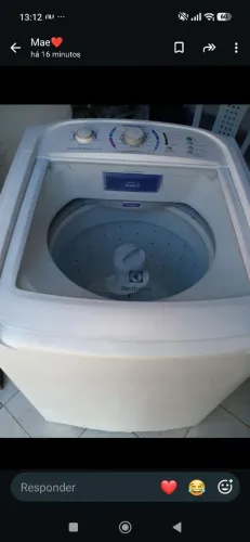 Máquina Eletrolux 15kg