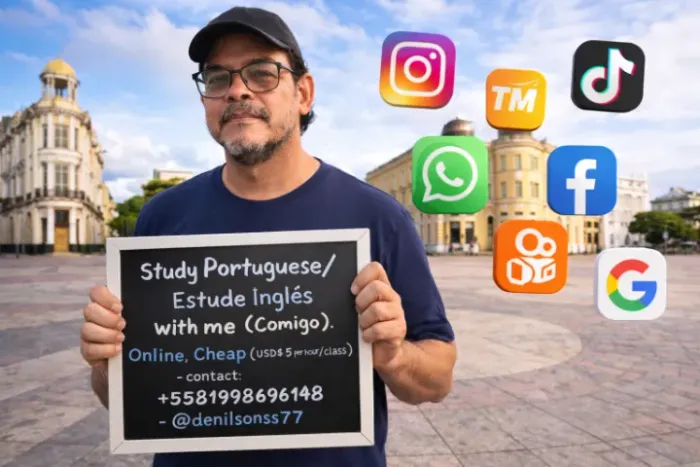 Inglês Aulas Particulares Online