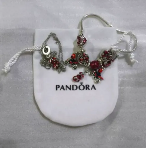 Conjunto spider-man - estilo Pandora (vem no saquinho Pandora).