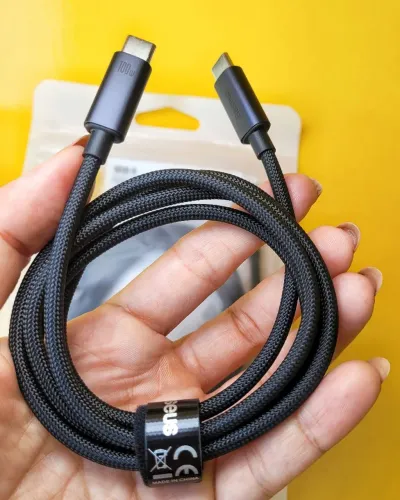 Cabo Baseus 100w USB-C para Tipo C  Cafule Super fast
