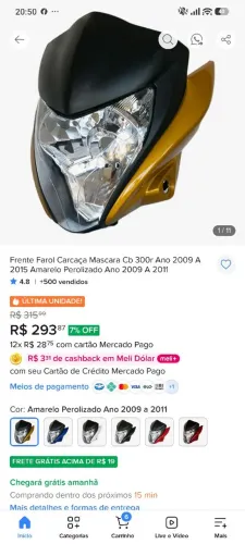 Frontal CB 300