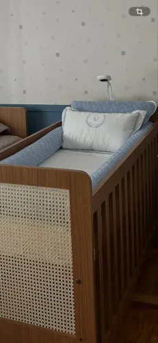 Berço americano mdf freijó