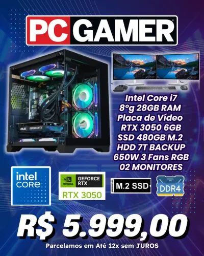 PC GAMER iNTEL CORE i7