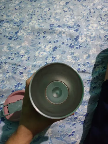Copo térmica com caixinha de som