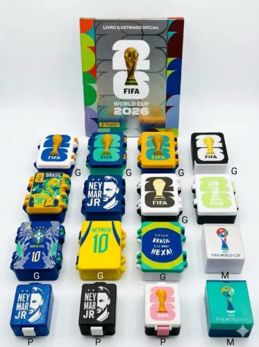 Caixinhas de Figurinhas da Copa 2026