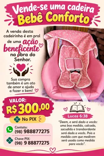 Vendo bebê conforto