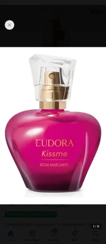 Kiss me rosa marcante