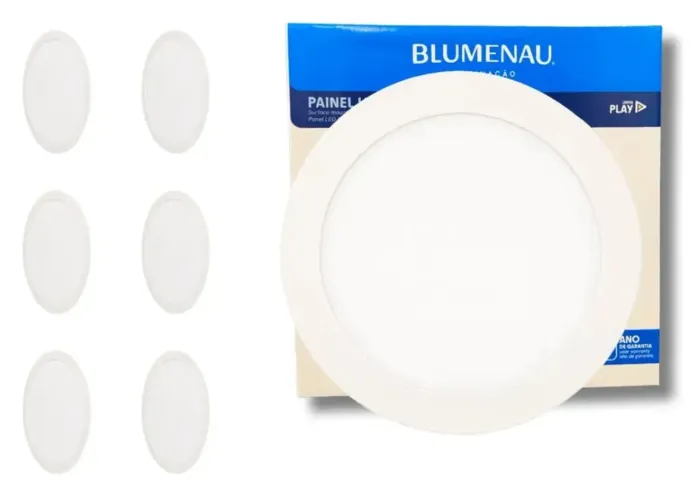 Kit 5 painel plafon led