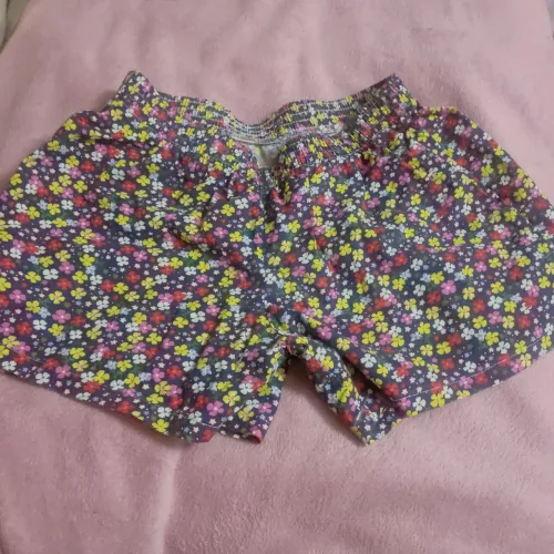 Shorts florido estampado 