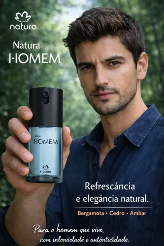 Deo Corporal Homem 100 ml Natura 