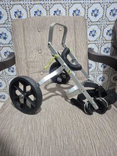 Cadeira de roda para cachorro