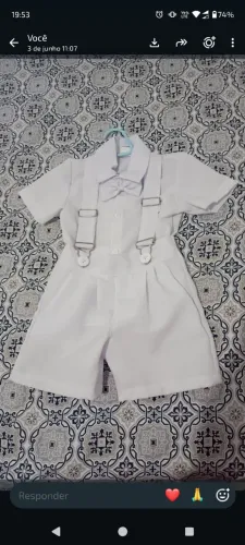 Roupa de batizado