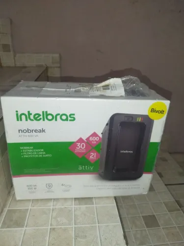 Nobreak Intelbras ATTIV 600VA-BI Interativo Bivolt