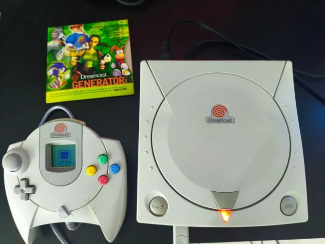 Sega Dreamcast Americano Completo na Caixa Original | Excelente Estado |Leitor Funcionando