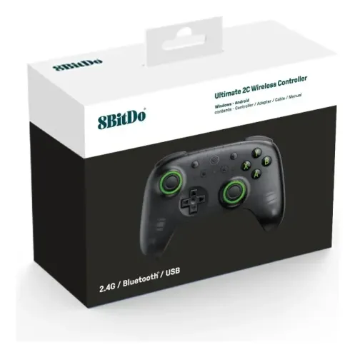 Controle Wireless 8BitDo Ultimate 2C Preto