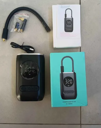 Mini compressor de ar portátil 