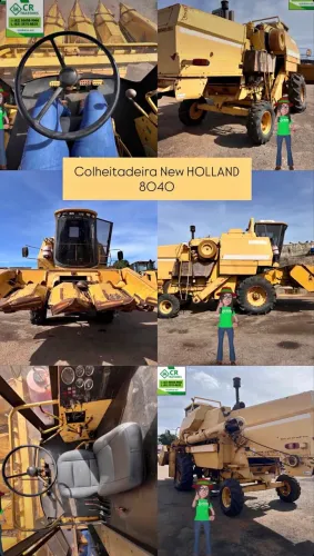 Colheitadeira New Holland 8040