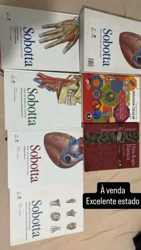 Sobotta, histologia basica e Fundamentos da Biologia celular