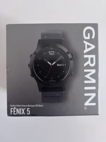 Relógio Garmin Fênix 5 Sapphire Edition GPS Multisport