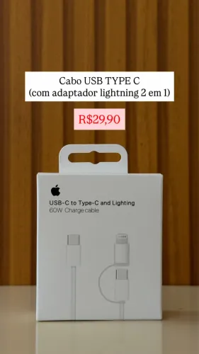 Cabo Type C + Lightning