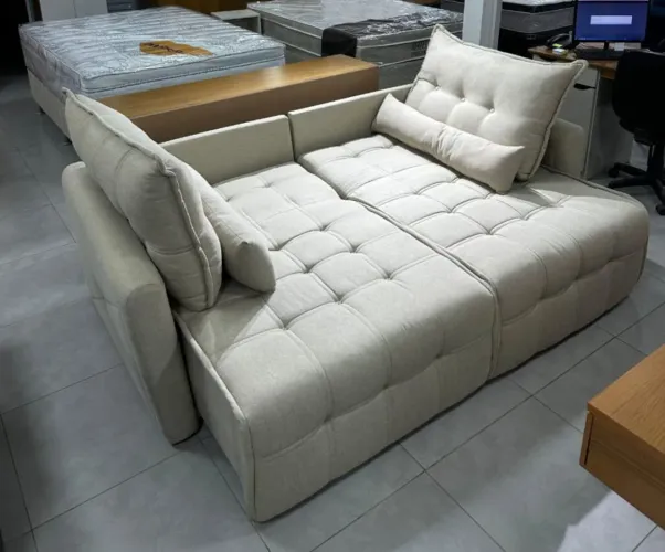 Sofá cama imperial linho 