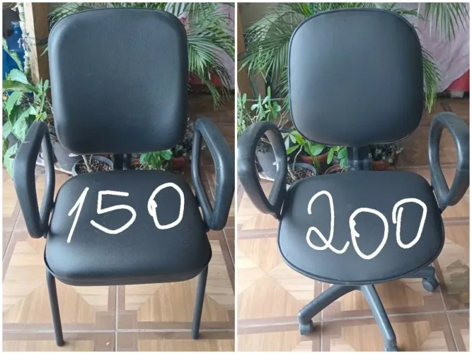 CADEIRAS PRA ESCRITÓRIO 350 REAIS