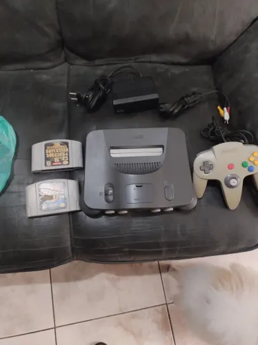 Nintendo 64 Completo  Com 2 Fitas Aceitamos OLX PAY