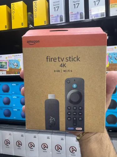 Fire tv stick 4k Wi-Fi 6 comando de voz Alexa aceita iptv
