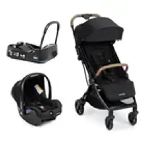 Carrinho de Bebe Travel System Maxi-cosi Eva3 Trio Essential Black