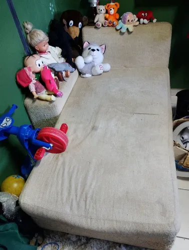 Sofá cama estilo divã
