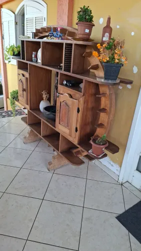 Estante rústico