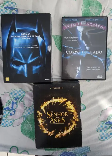 Box senhor dos anéis e batman