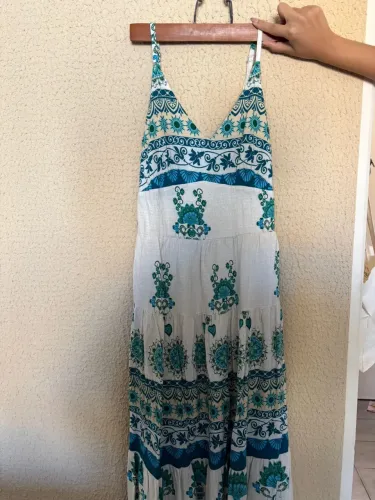 Vestido longo soltinho e confortável ?