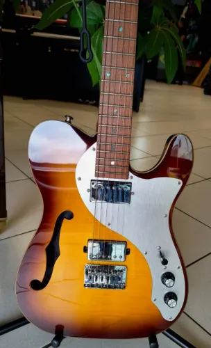 Guitarra Strinberg Telecaster Sgs210t Vs Vintage Sunburst novo Mixer Instrumentos Musicais