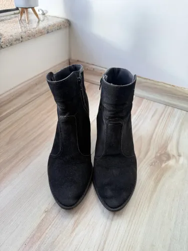 Bota preta feminina ankleboot BeiraRio n38 