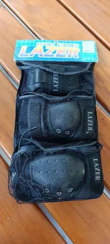 Conjunto de proteção para skate