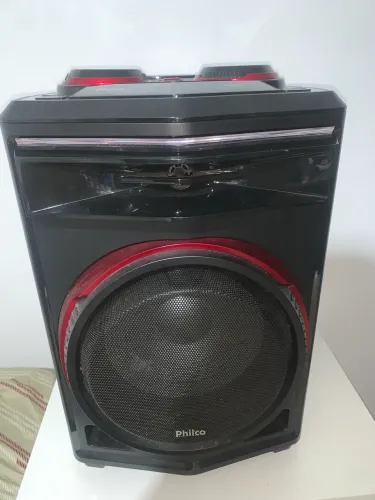 Caixa Acústica Philco PCX7100 Flash Lights Ex Bass 750W Biv