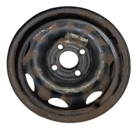 Roda Ferro Aro 13 Gm Celta Corsa Classic Preto Preto