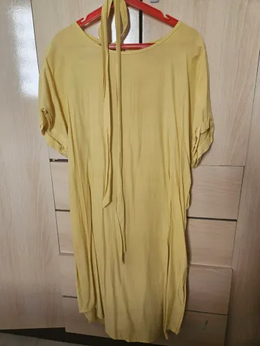 Vestido social amarelo