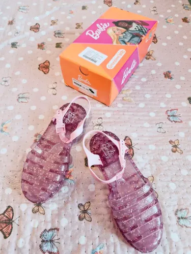 Sandália Barbie Glitter