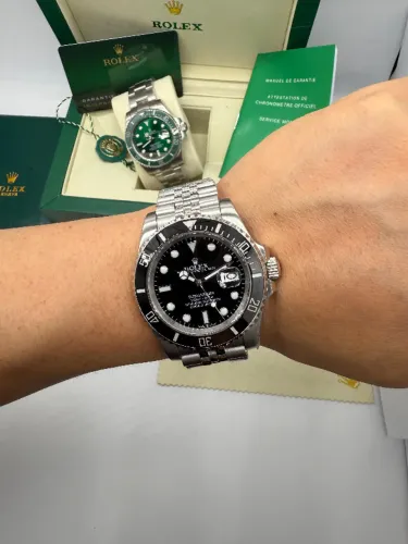 Rolex Submariner Preto Automático